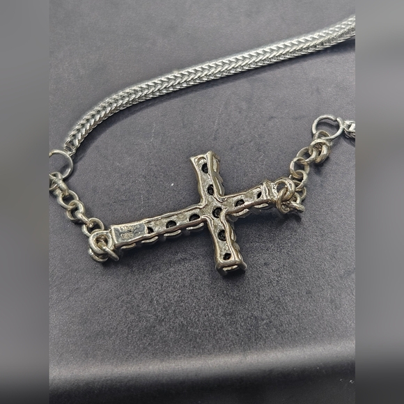 Spinel Cross Bolo Bracelet - Picture 7 of 7